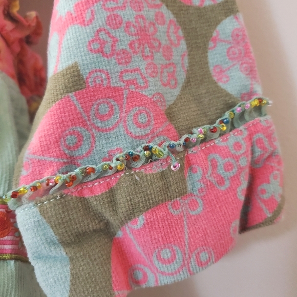 Oilily kids corduroy and cotton dress - Multi-pattern - Size 110 (5 Year) - Picture 6 of 11